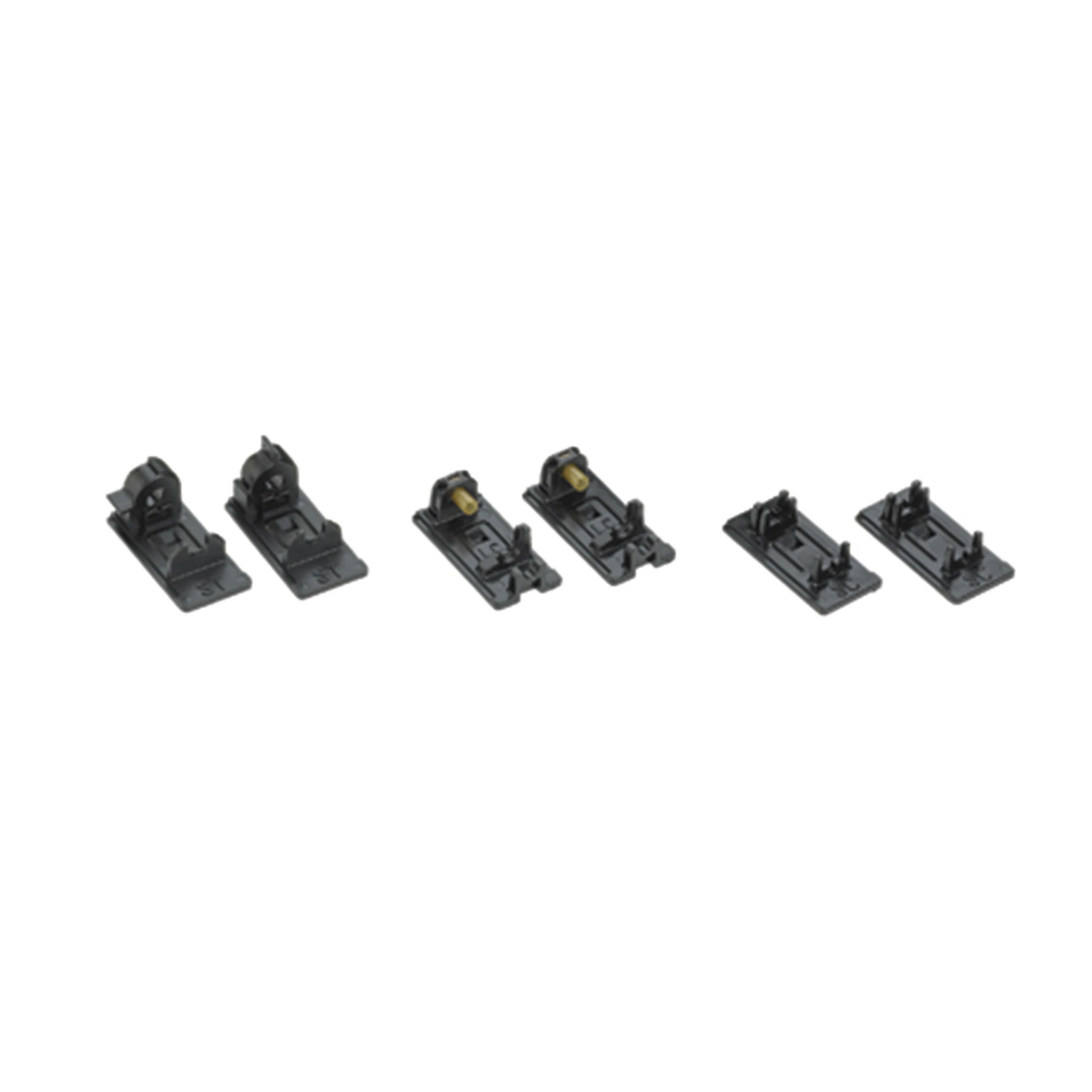 SOPORTE PARA TERMINACIÓN DE CONECTORES LC PRE-PULIDOS OPTICAM®, CON TUBO DE ALINEACIÓN, COLOR NEGRO-Fibra Óptica-PANDUIT-FLCC-Bsai Seguridad & Controles