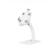 MANHATTAN 406352 - SOPORTE ANTIRROBO PARA TABLET Y IPAD / SOPORTE UNIVERSAL PARA TABLETAS DE 7,9" A 11", PARA ESCRITORIO, CON ROTACIÓN DE 360°, INCLINACIÓN DE +20° A -110°, BLANCO-Soporte y Montaje-MANHATTAN-Bsai Seguridad & Controles