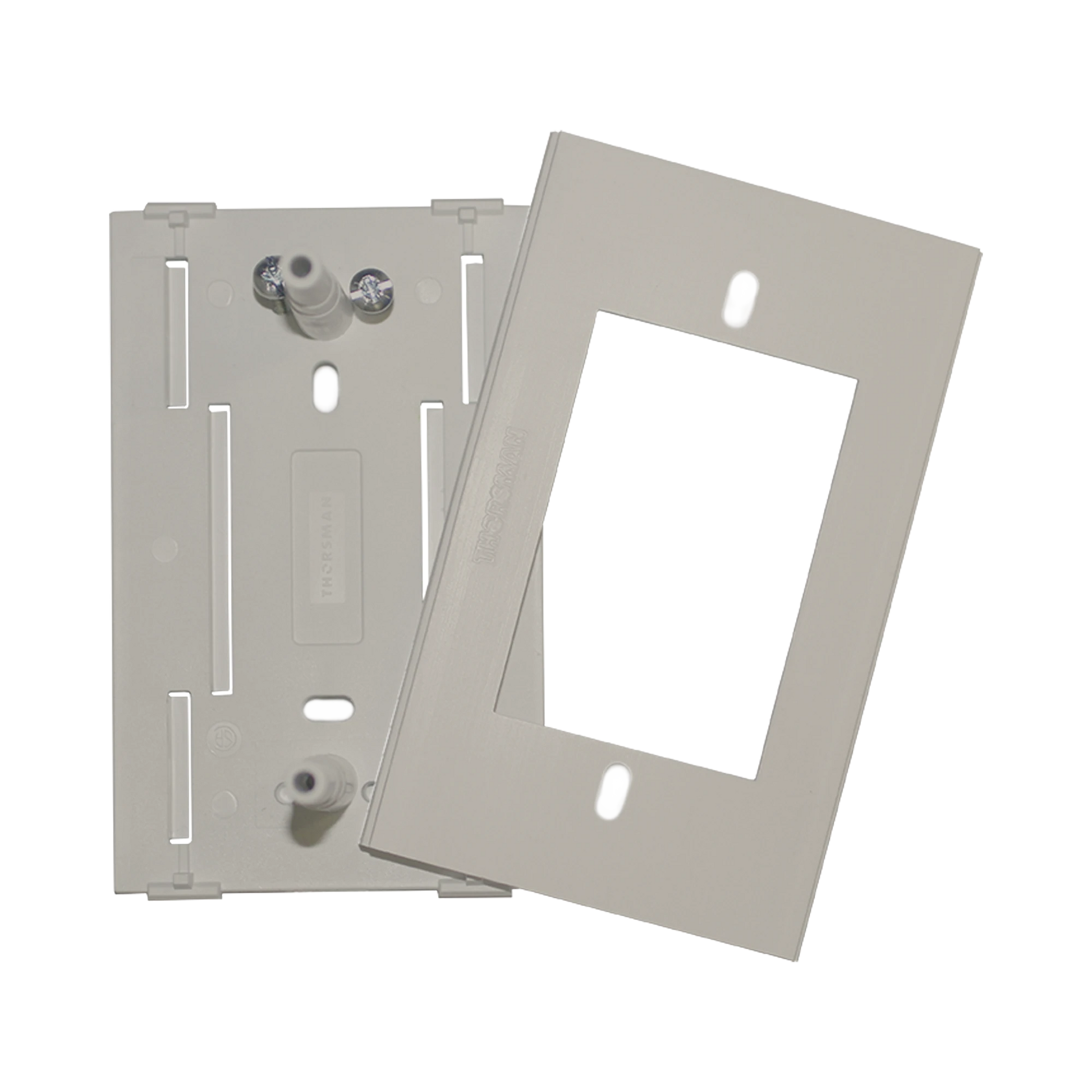 SOPORTE Y TAPA UNIVERSAL COLOR MARFIL DE PVC AUTO EXTINGUIBLE, PARA CANALETA TEK-100-M (5595-19001)-Canalización-THORSMAN-Bsai Seguridad & Controles