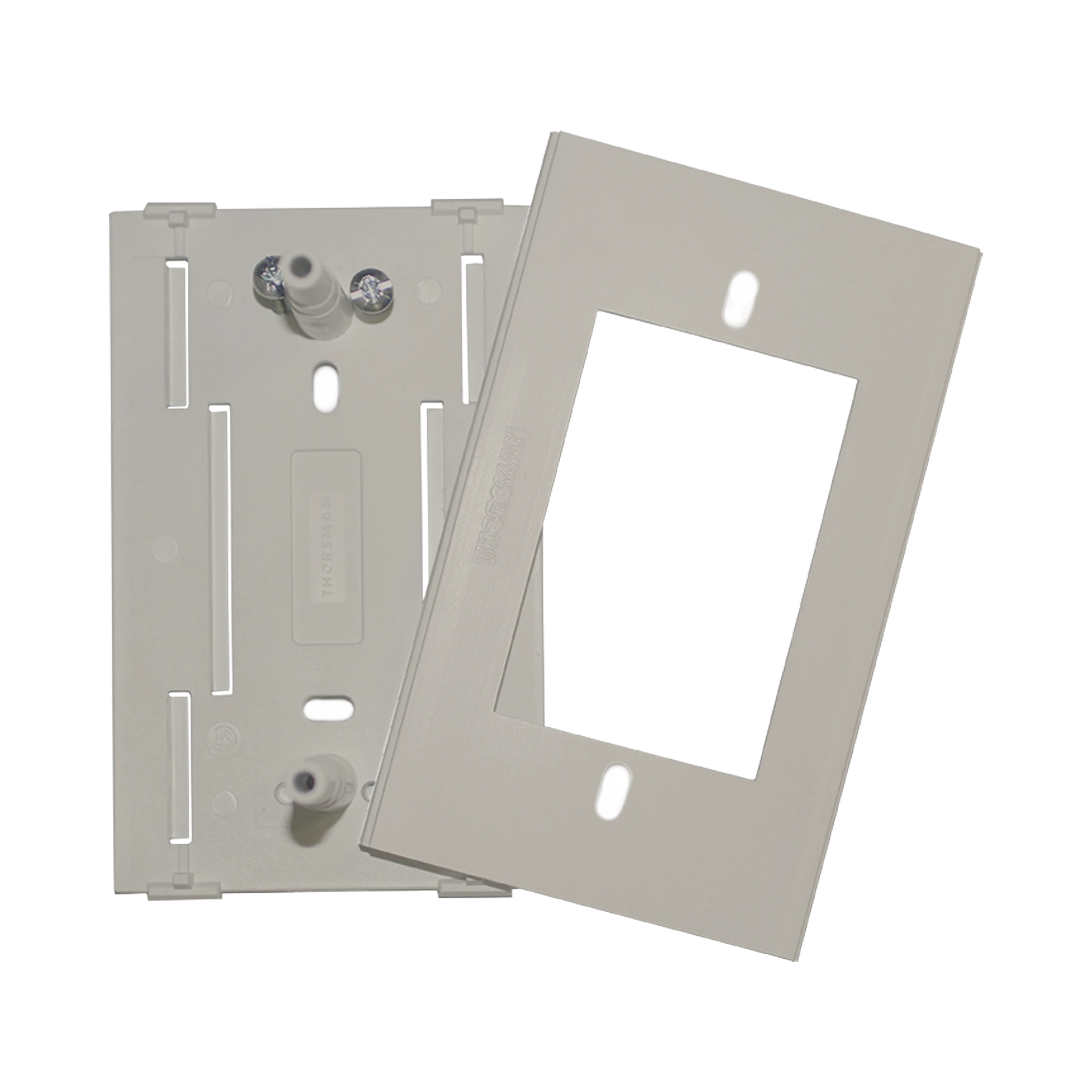 SOPORTE Y TAPA UNIVERSAL COLOR MARFIL DE PVC AUTO EXTINGUIBLE, PARA CANALETA TEK-100-M (5595-19001)-Canalización-THORSMAN-Bsai Seguridad & Controles