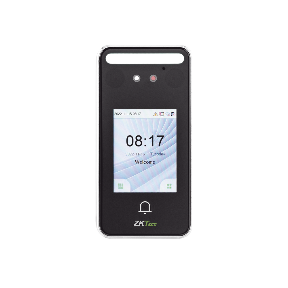 LECTOR AUTONOMO DE RECONOCIMIENTO FACIAL Y HUELLA DIGITAL-Biométricos-ZKTECO-Bsai Seguridad & Controles