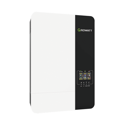 INVERSOR CARGADOR 3KW COMPATIBLE CON BATERÍAS DE LITIO, MONITOREO REMOTO Y SINCRONIZACIÓN PARA MAYOR POTENCIA, OPERACIÓN 48VCC-Energía Solar-GROWATT-SPF3000TLLVMES-Bsai Seguridad & Controles