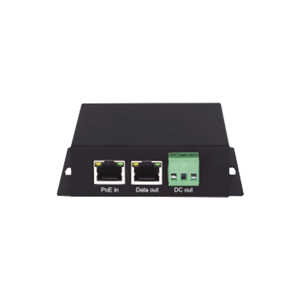 SPLITTER POE / 1 PUERTO POE ENTRADA / 1 PUERTO SALIDA DATOS / 1 SALIDA DE 12 VCC, 2A / PRESUPUESTO POE 30W /-Networking-WI-TEK-Bsai Seguridad & Controles