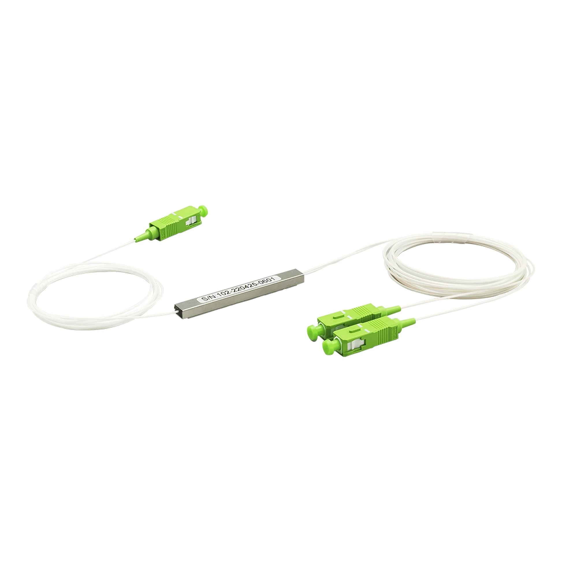 SPLITTER (DIVISOR ÓPTICO) TIPO PLC, DE 1X2, CONECTORES SC/APC-Redes FTTH/PON-LINKEDPRO BY EPCOM-Bsai Seguridad & Controles