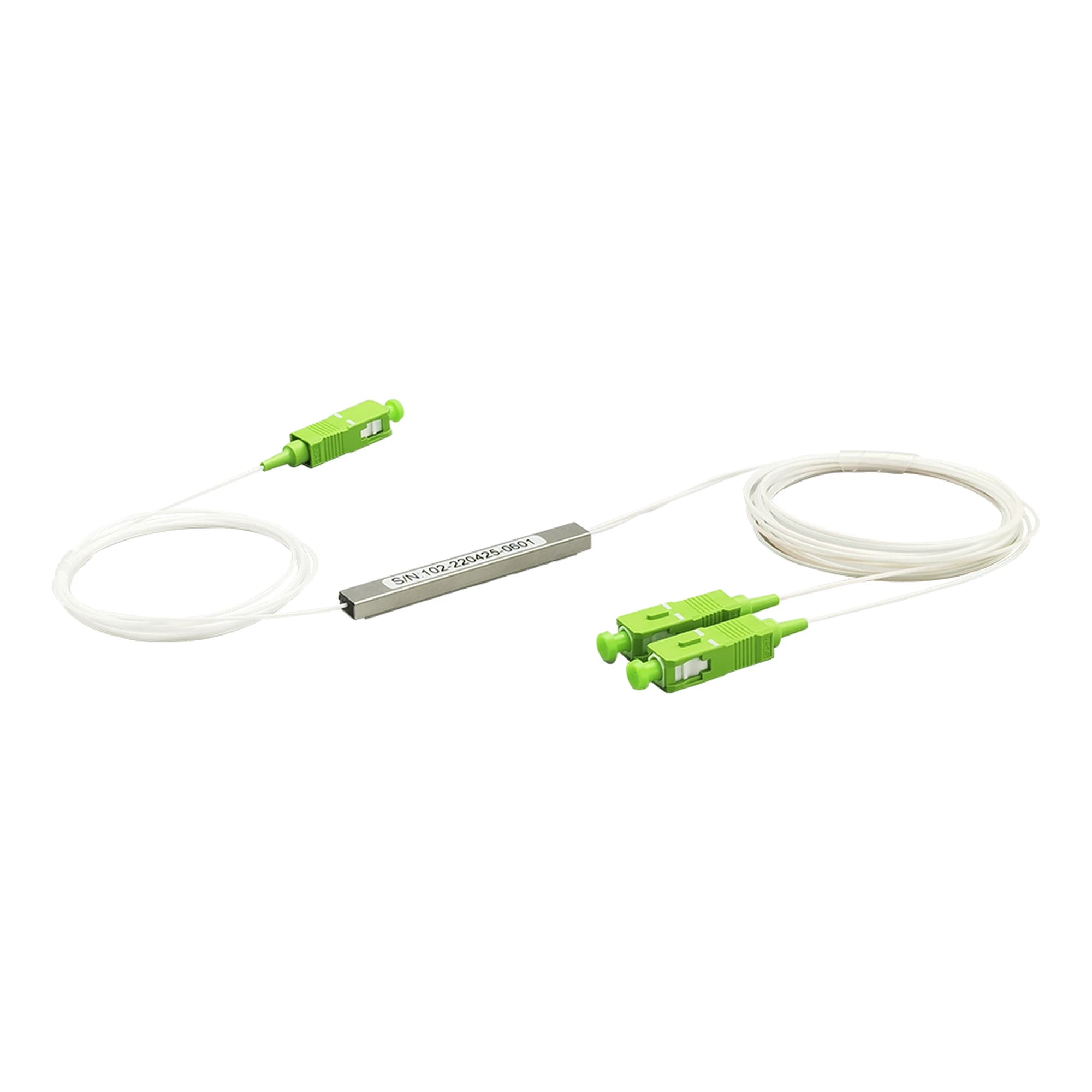 SPLITTER (DIVISOR ÓPTICO) TIPO PLC, DE 1X2, CONECTORES SC/APC-Redes FTTH/PON-LINKEDPRO BY EPCOM-Bsai Seguridad & Controles