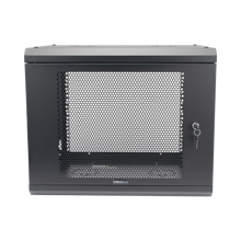 Gabinete de pared 9U / 19'' / 455 MM (17.9'') profundidad / acero reforzado / carga 80 KG - LINKEDPRO