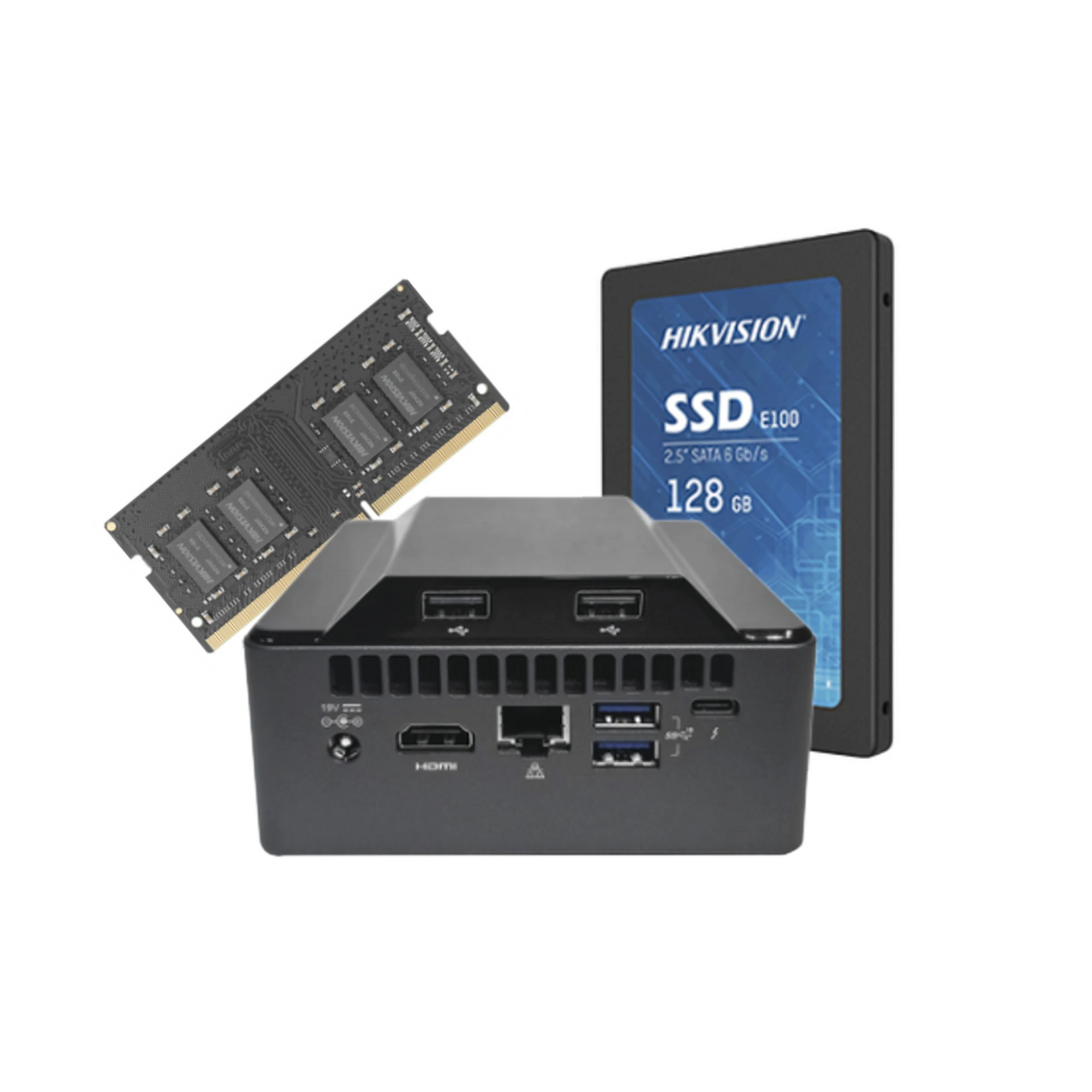KIT ESTACIÓN DE TRABAJO BÁSICA / CORE I5 / RAM 16GB / SSD 128GB-Almacenamiento-SYSCOM-Bsai Seguridad & Controles