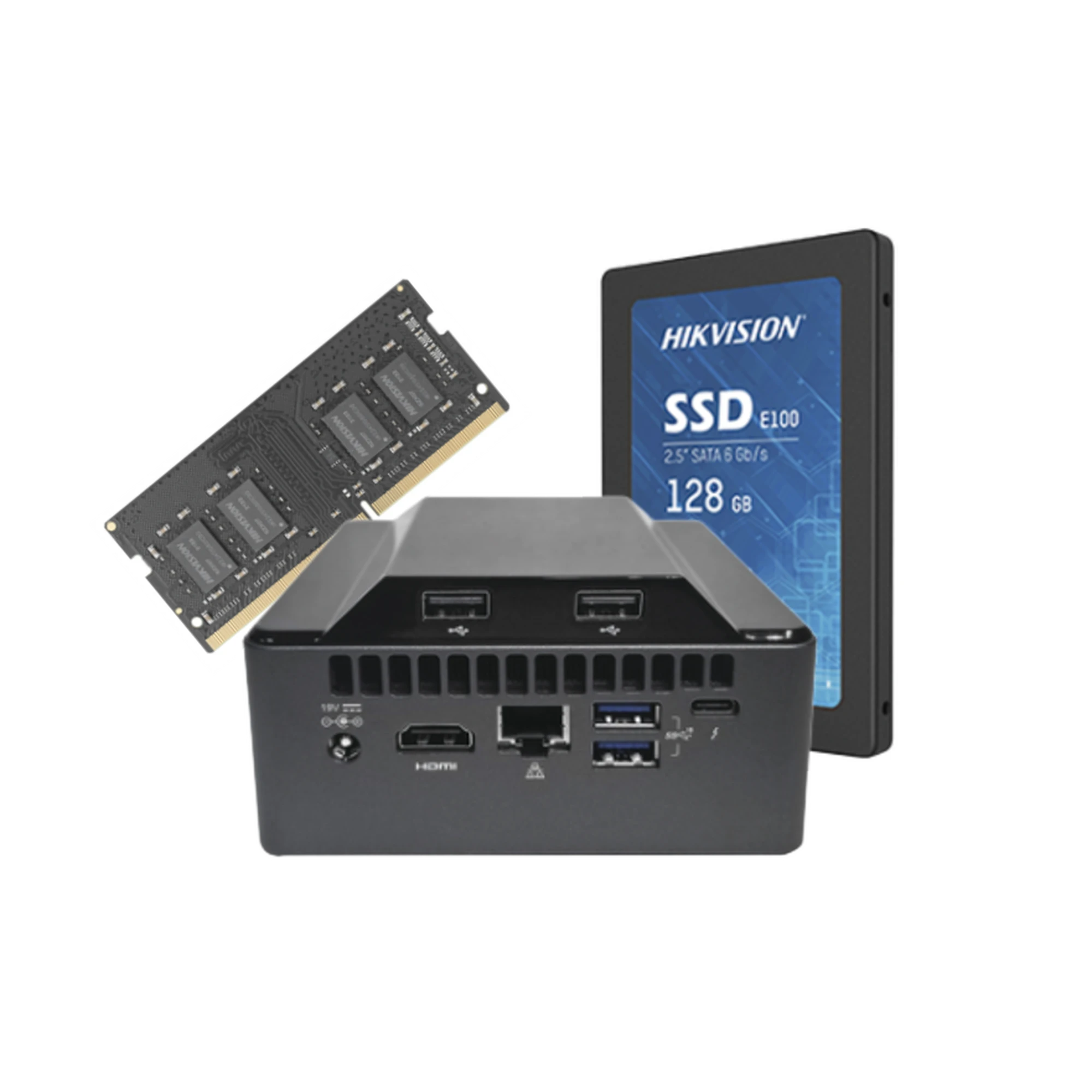 KIT ESTACIÓN DE TRABAJO BÁSICA / CORE I5 / RAM 16GB / SSD 128GB-Almacenamiento-SYSCOM-Bsai Seguridad & Controles