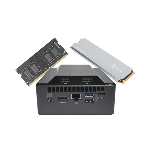 KIT ESTACIÓN DE TRABAJO BÁSICA / CORE I3 / RAM 16GB / SSD 256GB-Almacenamiento-SYSCOM-NUCI3-16G-256G-Bsai Seguridad & Controles