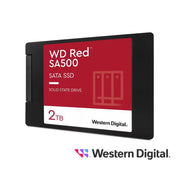 SSD WESTERN DIGITAL SERIE RED WDS200T1R0A 2 TB SATA III FF 2.5” TBW 1300-Memorias SD y MicroSD-WESTERN DIGITAL-Bsai Seguridad & Controles