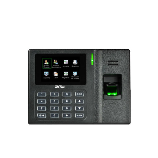 CONTROL DE ASISTENCIA CHECADOR AUTONOMO ZKTECO LX14 BIOMETRICO DE 500HUELLAS/500CONTRASEÑAS/50,000REGISTROS USBHOST/SSR-FORMATOEXCEL-Biometricos-ZKTECO-LX14-Bsai Seguridad & Controles