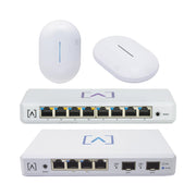 STARTER KIT ALTA LABS: INCLUYE 1 ROUTER (ROUTE10) / 1 SWITCH POE (S8-POE) / 1 PUNTOS DE ACCESO WIFI 6 AP6 / 1 PUNTO DE ACCESO AP6-PRO / BLOQUEO DE CONTENIDO / ADMINISTRACIÓN EN LA NUBE / APP GRATUITA / COMPATIBLE CON LA PLATAFORMA PURPLE-Networking-ALTA LABS-ALTA-STR-KIT-Bsai Seguridad & Controles