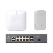 STARTER KIT WI-FI EMPRESARIAL DE 1 ACCESS POINT PLE410, 1 ACCESS POINT PLE425 Y 1 SWITCH POE EX1010P-Redes WiFi-CAMBIUM NETWORKS-Bsai Seguridad & Controles