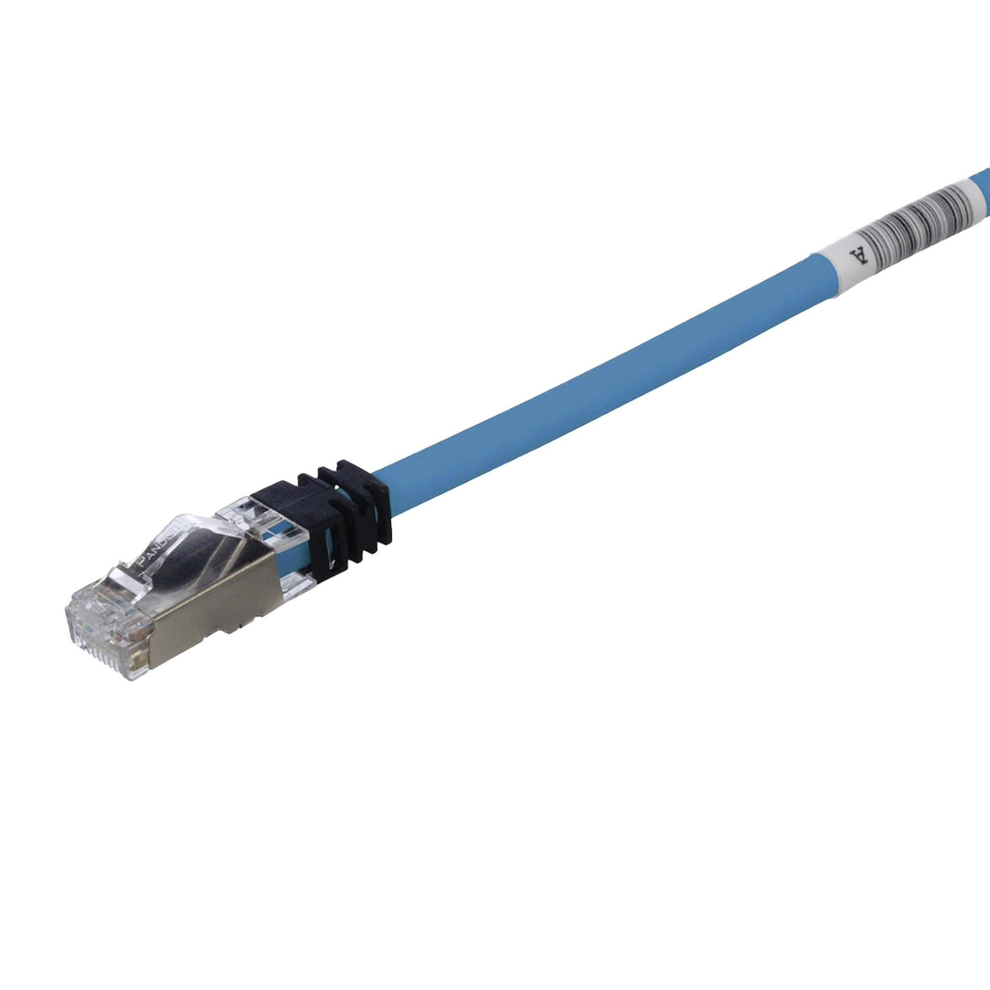 PATCH CORD CAT6A, BLINDADO S/FTP, CM/LS0H, 1 METRO, COLOR AZUL