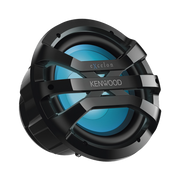 SUBWOOFER EXCELON MOTORSPORT DE 10" FABRICADO EN REJILLA COLOR NEGRO, CUENTA CON ILUMINACIÓN LED AJUSTABLE VÍA RF-Soluciones Marinas-JVC KENWOOD-Bsai Seguridad & Controles