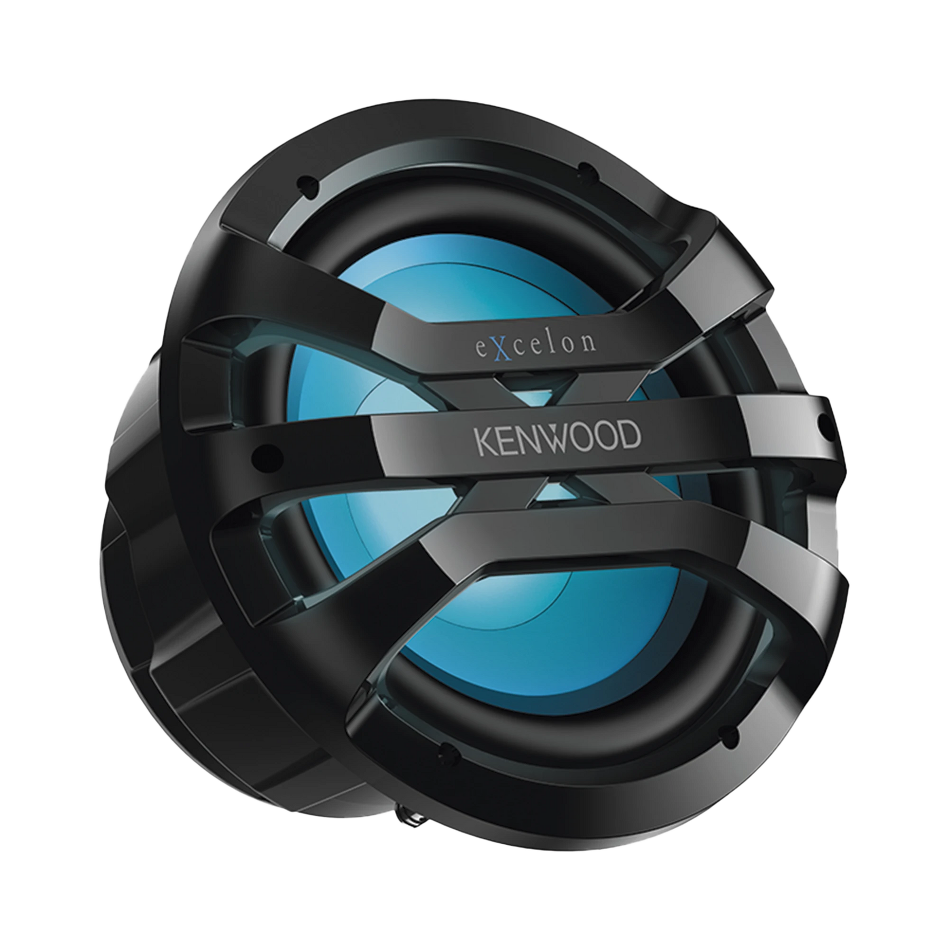 SUBWOOFER EXCELON MOTORSPORT DE 10" FABRICADO EN REJILLA COLOR NEGRO, CUENTA CON ILUMINACIÓN LED AJUSTABLE VÍA RF-Soluciones Marinas-JVC KENWOOD-Bsai Seguridad & Controles
