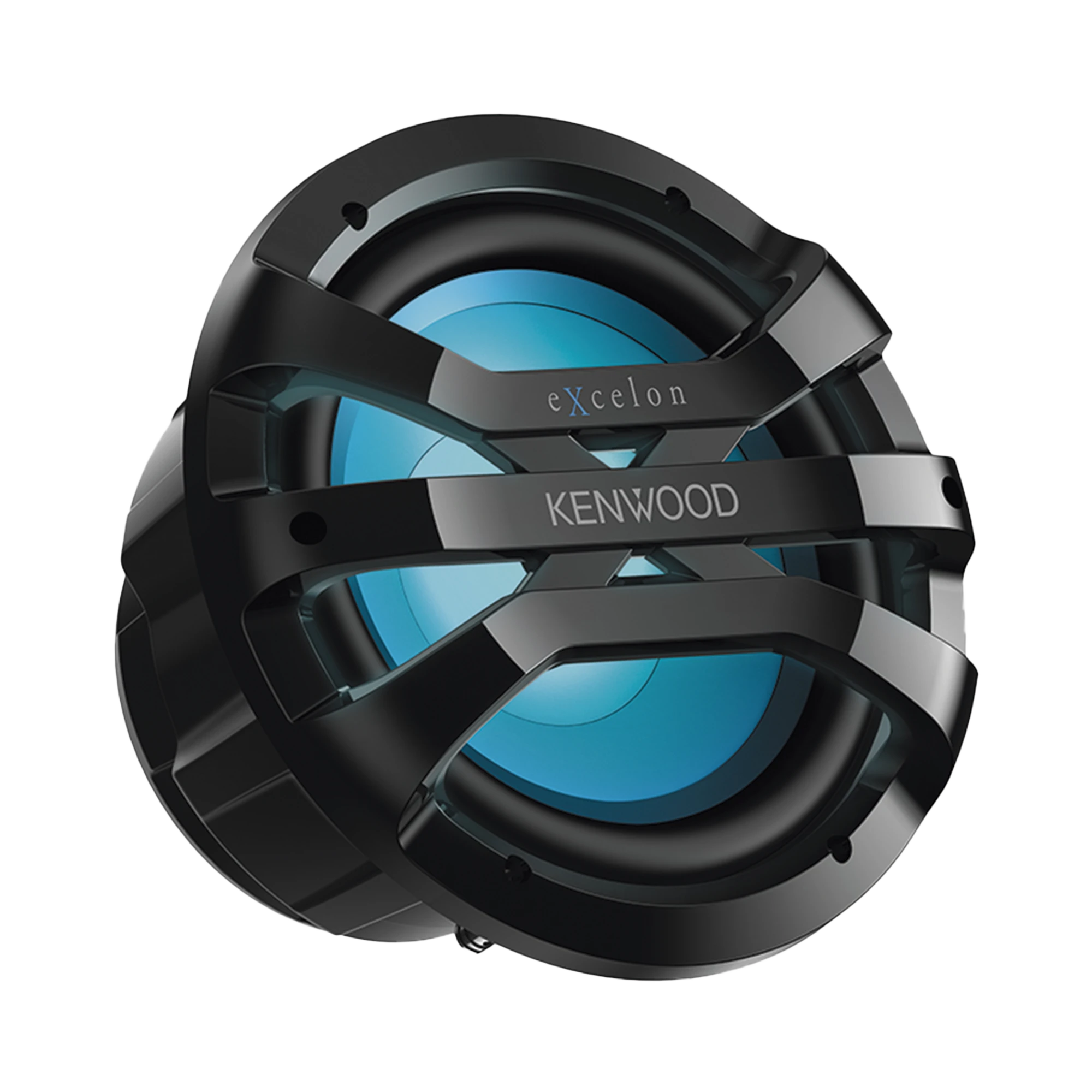 SUBWOOFER EXCELON MOTORSPORT DE 10" FABRICADO EN REJILLA COLOR NEGRO, CUENTA CON ILUMINACIÓN LED AJUSTABLE VÍA RF-Soluciones Marinas-JVC KENWOOD-Bsai Seguridad & Controles