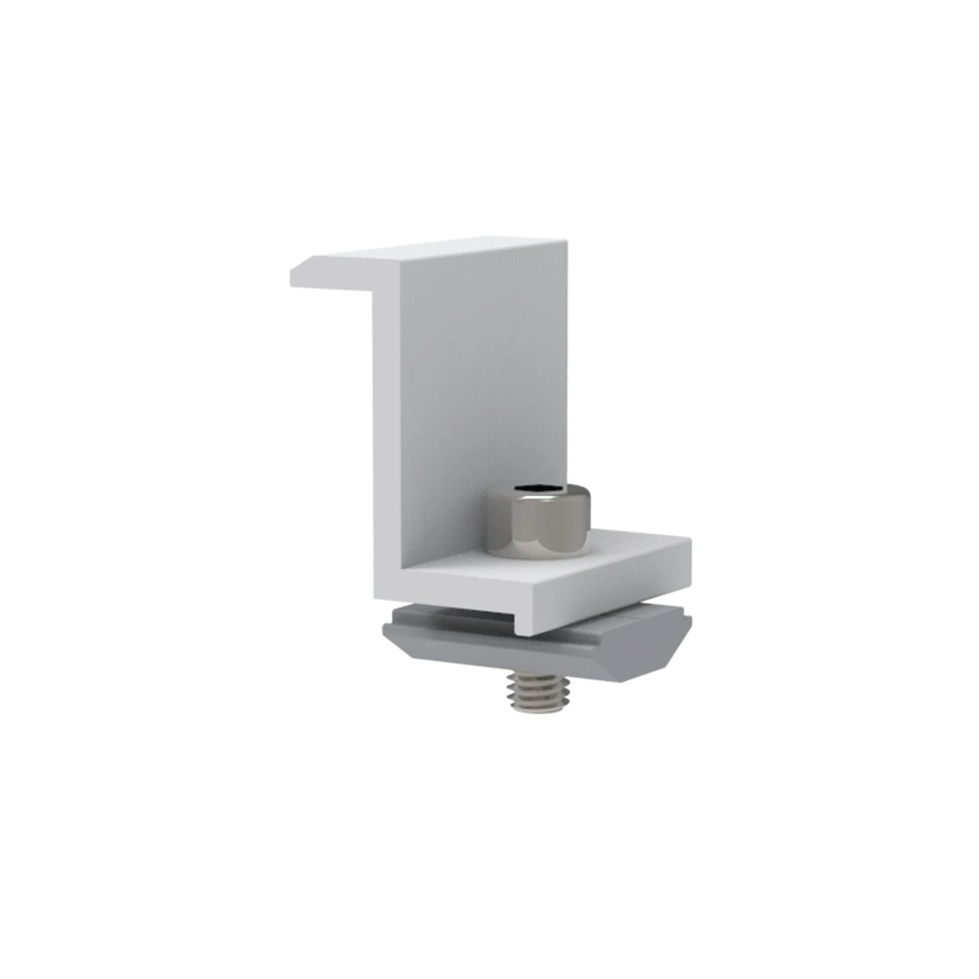 SUJETADOR FINAL 35 MM PARA MONTAJE DE PANELES SOLARES EN RIEL 5 Y 8-Energía Solar y Eólica-EPCOM POWERLINE-Bsai Seguridad & Controles