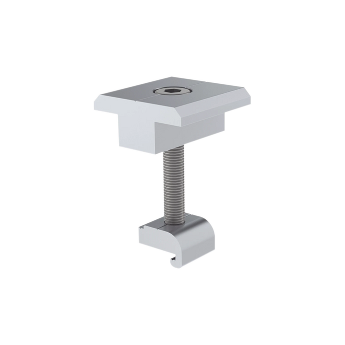 SUJETADOR INTERMEDIO 35 MM PARA MONTAJE DE PANELES SOLARES EN RIEL7-Montajes para Paneles-EPCOM POWERLINE-EPL-MCG2-35R-Bsai Seguridad & Controles