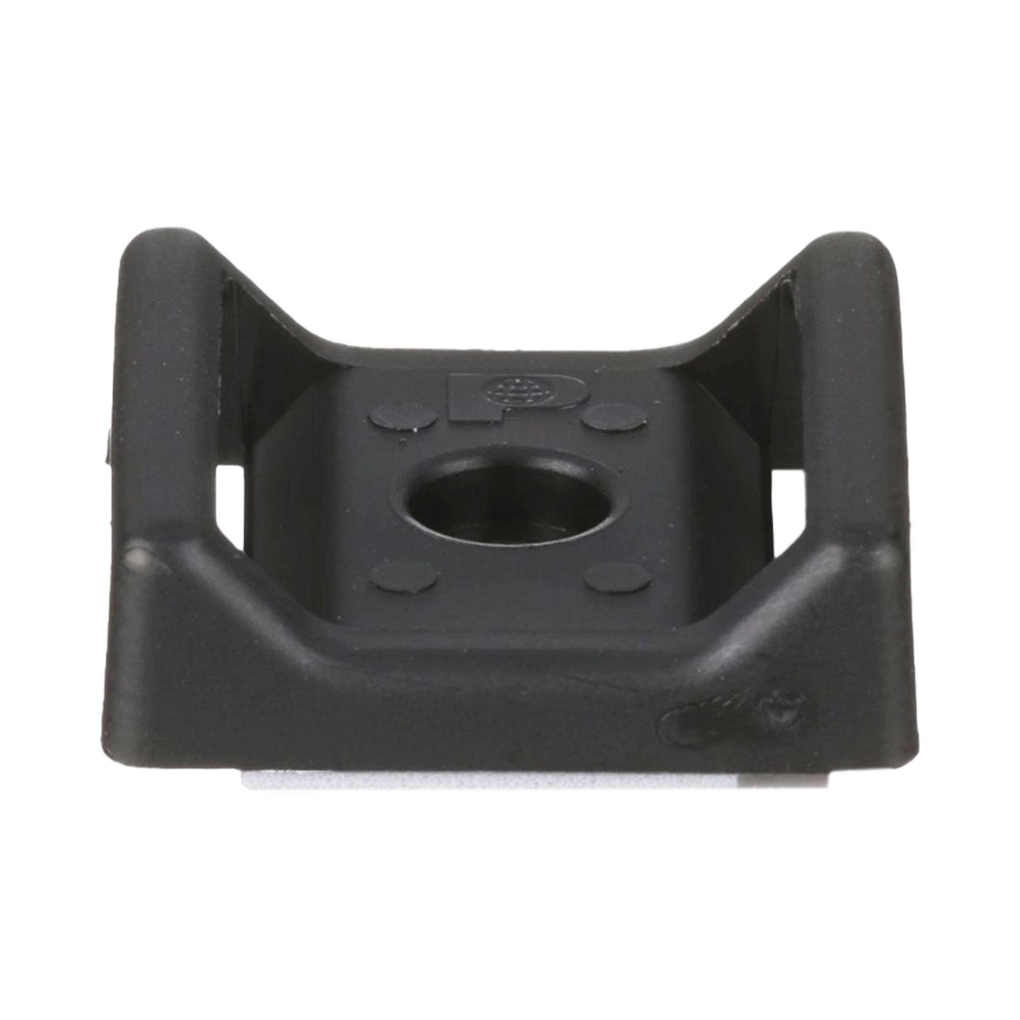 SUJETADOR PARA CABLE, CON ADHESIVO, 28.5 X 28.5 MM (1.12 IN X 1.12 IN), COLOR NEGRO, PAQUETE DE 100PZ-Canalización-PANDUIT-Bsai Seguridad & Controles