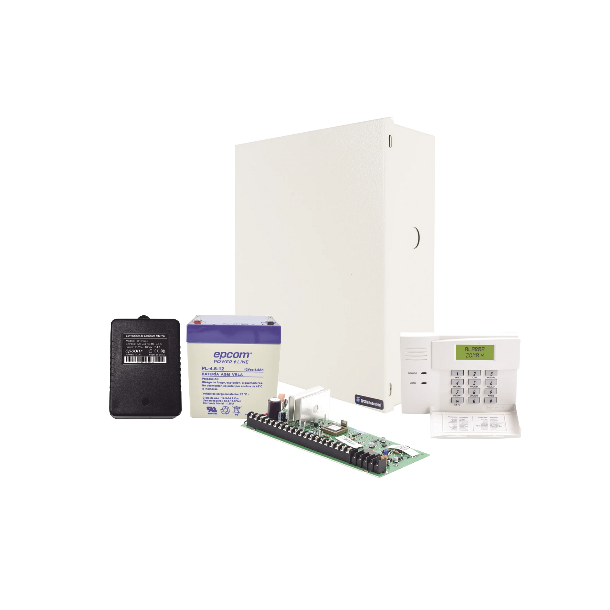 SUPER KIT DE PANEL VISTA48LA CON TECLADO 6148SP Y TRANSFORMADOR-Total Connect Honeywell-HONEYWELL HOME RESIDEO-Bsai Seguridad & Controles