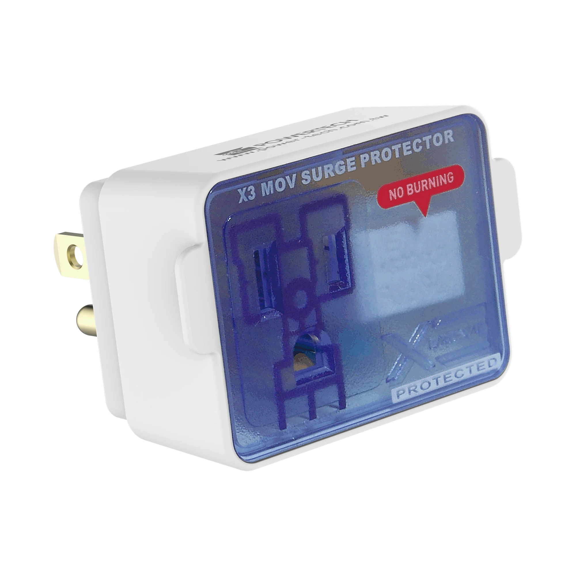 SUPRESOR DE PICOS PARA PARED 110 VCA / 540 JOULES-Calidad de la Energía-EPCOM POWERLINE-Bsai Seguridad & Controles