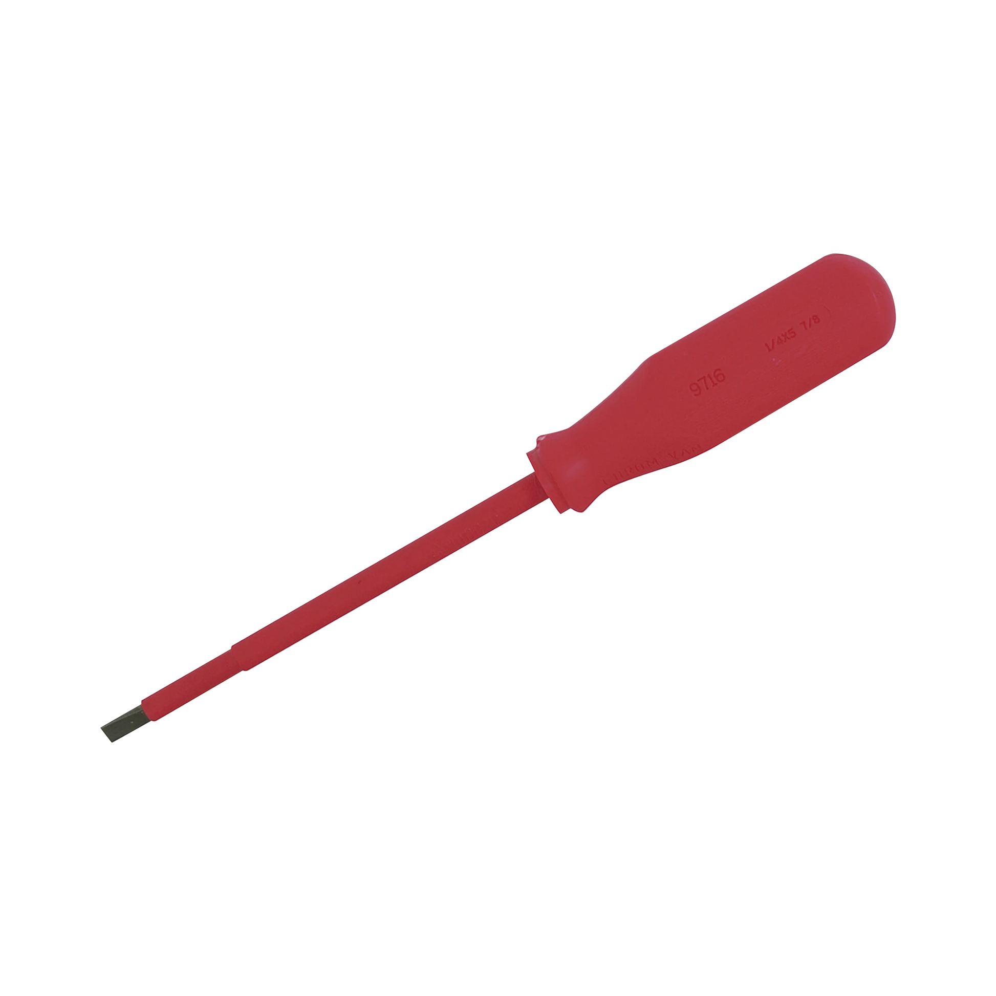 DESTORNILLADOR ROJO PARA 1000V PLANO DE 1/4 X 5-7/”-Herramientas-SURTEK-Bsai Seguridad & Controles