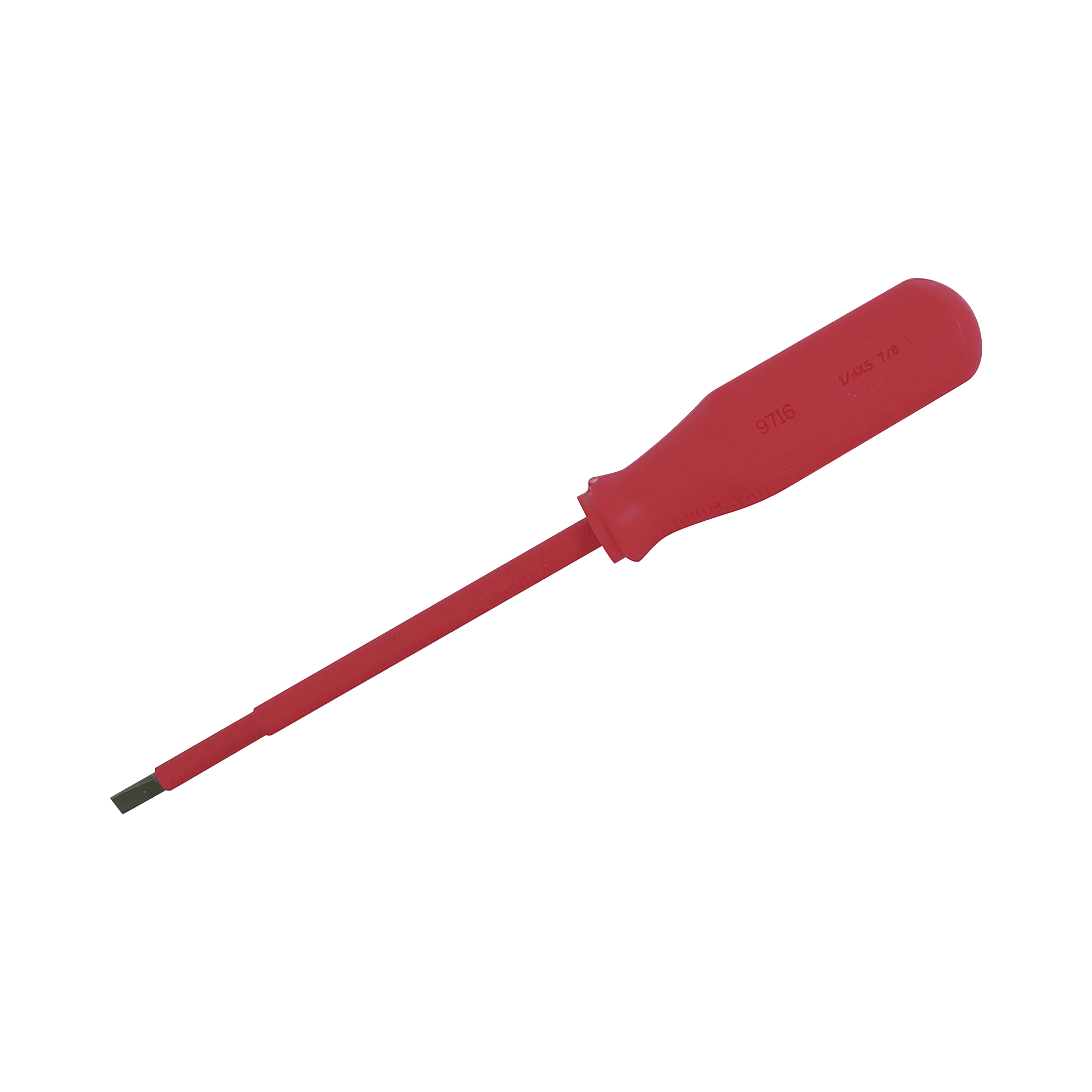 DESTORNILLADOR ROJO PARA 1000V PLANO DE 1/4 X 5-7/”-Herramientas-SURTEK-Bsai Seguridad & Controles