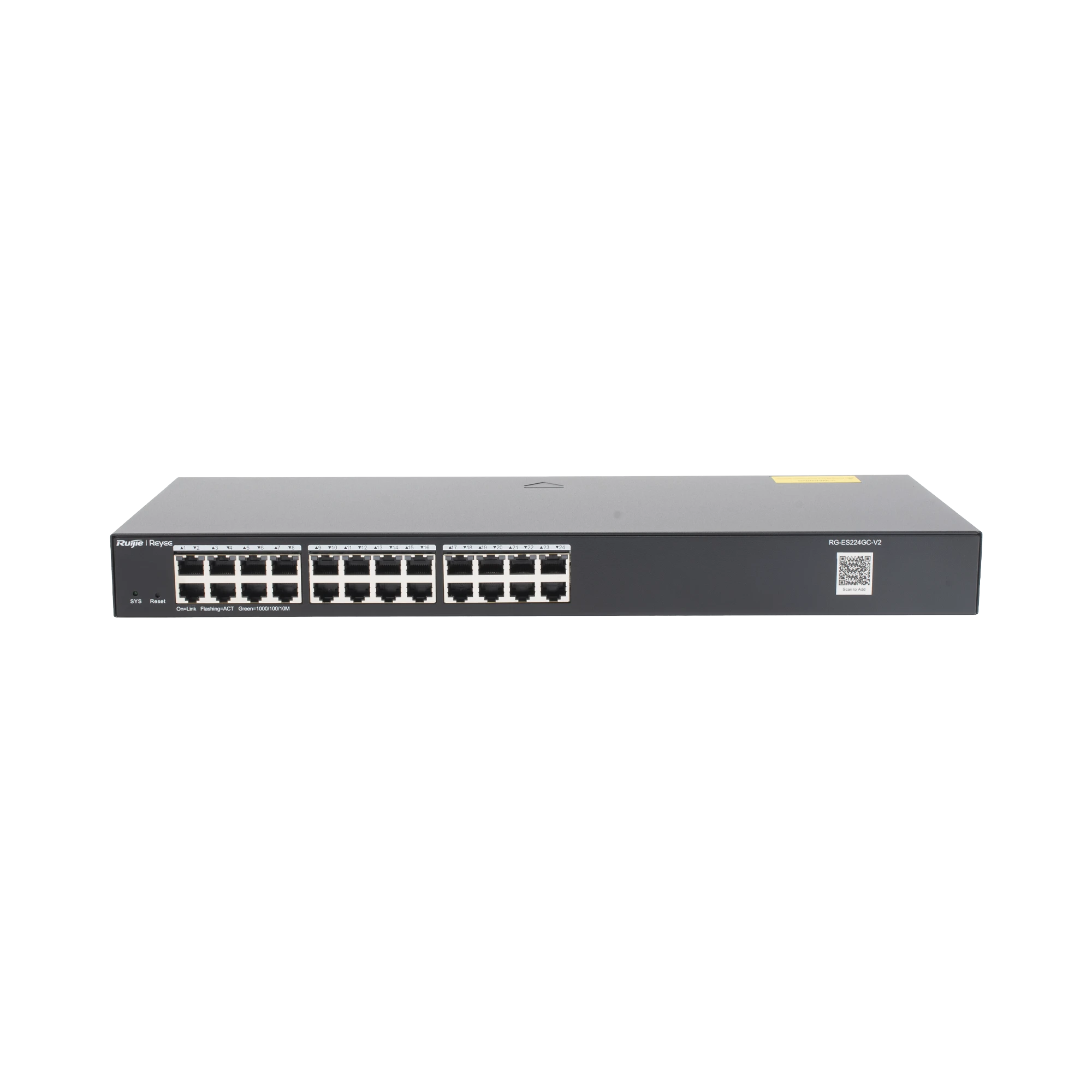 SWITCH ADMINISTRABLE 24 PUERTOS GIGABIT, GESTIÓN GRATUITA DESDE LA NUBE.-Networking-RUIJIE-Bsai Seguridad & Controles