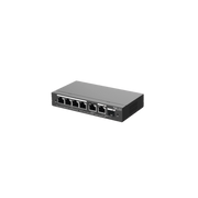 SWITCH ADMINISTRABLE CON 4 PUERTOS GIGABIT POE, 2 UPLINK GIGABIT Y 1 UPLINK GIGABIT PARA FIBRA SFP EN COMBO, GESTIÓN GRATUITA DESDE LA NUBE-Networking-RUIJIE-Bsai Seguridad & Controles