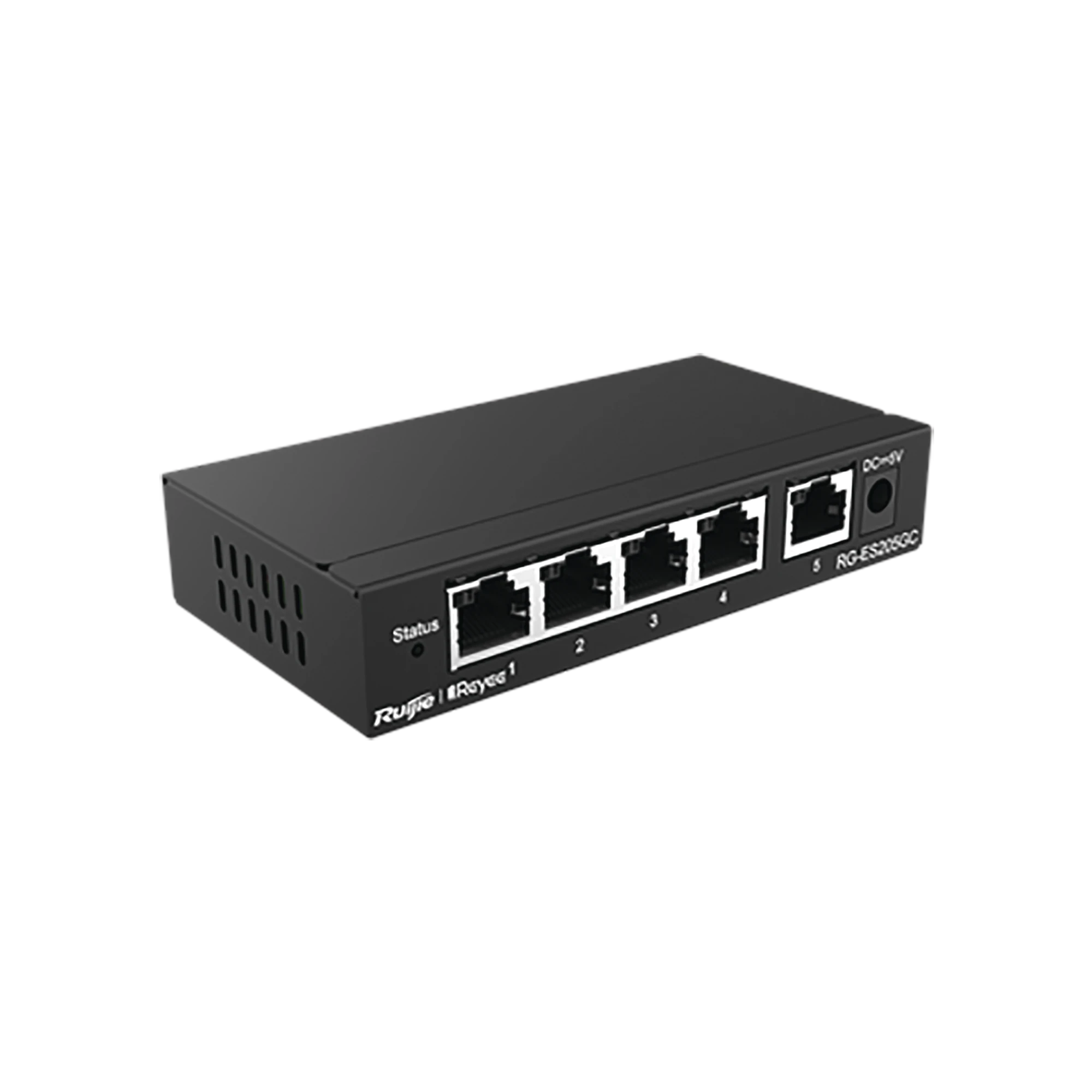 SWITCH ADMINISTRABLE CON 5 PUERTOS GIGABIT, GESTIÓN GRATUITA DESDE LA NUBE-Networking-RUIJIE-Bsai Seguridad & Controles