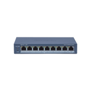 SWITCH ADMINISTRABLE POE+ / 8 PUERTOS 100 MBPS POE+ / 1 PUERTO 1000 MBPS DE UPLINK / POE HASTA 300 METROS / CONEXIÓN REMOTA DESDE HIK-PARNERPRO / 110 W-Networking-HIKVISION-Bsai Seguridad & Controles