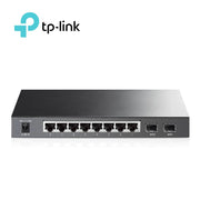 SWITCH ADMINISTRABLE TP-LINK SG2210P (TL-SG2210P) / 8 PUERTOS RJ45 POE AF 10/100/1000 MBPS/ 2 PUERTOS FIBRA OPTICA SFP (VACÍO) GIGABIT/ POTENCIA POE TOTAL 53 W/ APLICACIONES L2/L3/L4 QOS E IGMP SNOOPING PARA OPTIMIZAR VOZ Y VIDEO GESTIÓN CLI WEB-Switches-TP-LINK-SG2210P (TL-SG2210P)-Bsai Seguridad & Controles