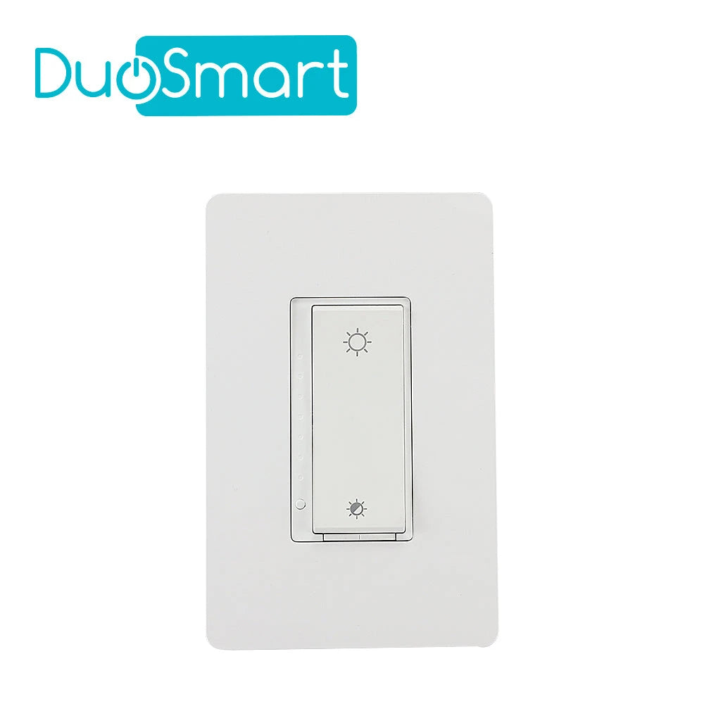 SWITCH APAGADOR CON REGULADOR DE INTENSIDAD WIFI 2.4 GHZ DIMMER DUOSMART A50 COMPATIBLE CON ALEXA Y GOOGLE HOME CON TEMPORIZADORES COMPATIBLE CON ESCENAS DE AUTOMATIZACION EN CONJUNTO CON OTROS DISPOSITIVOS-Automatizacion - Casa Inteligente-DUOSMART-Bsai Seguridad & Controles