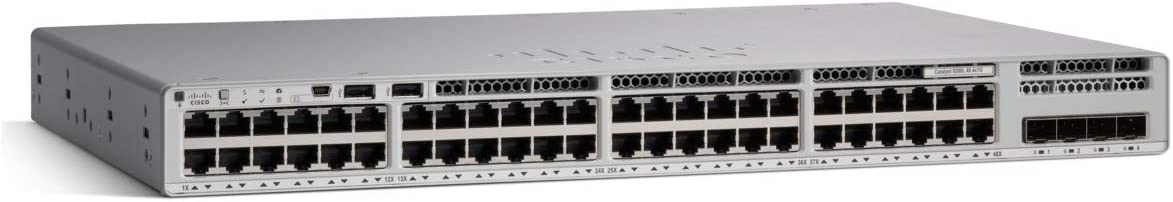 SWITCH CISCO CATALYST 9200 L 48 PORT DATA 4 X 1 G UPLINK SWITCH, NETWORK ESSENTIALS (LICENCIAMIENTO OBLIGATORIO)-Switches PoE-CISCO-NIC-3725-Bsai Seguridad & Controles