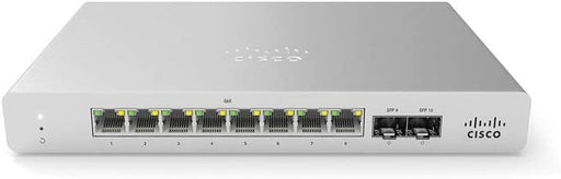SWITCH CISCO MERAKI 8 PUERTOS ADMINISTRABLE DESDE NUBE (REQUIERE LICENCIAMIENTO OBLIGATORIO)-Switches PoE-CISCO-Bsai Seguridad & Controles
