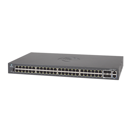 SWITCH CNMATRIX EX2052 DE 48 PUERTOS GIGABIT ETHERNET Y 4 SFP+, CAPA 3, GESTIÓN EN LA NUBE-Inyectores PoE-CAMBIUM NETWORKS-Bsai Seguridad & Controles