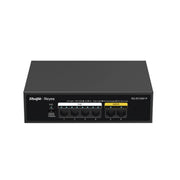 SWITCH DE 6 PUERTOS 10/100 MBPS, POE+ HASTA 54 WATTS, NO ADMINISTRABLE-Networking-RUIJIE-Bsai Seguridad & Controles