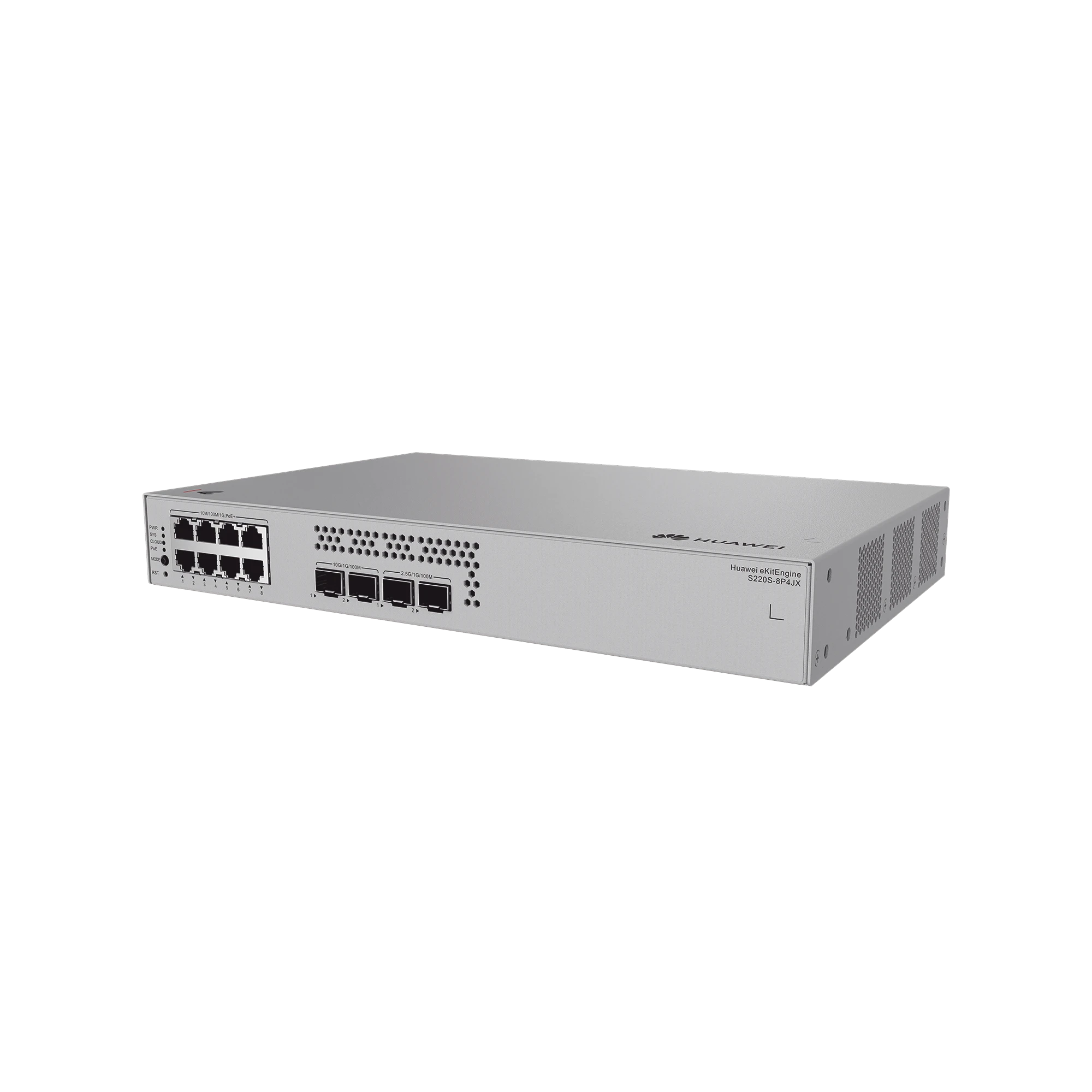 SWITCH DE ACCESO GIGABIT ADMINISTRABLE POE CAPA 2 / 8 PUERTOS 10/100/1000 MBPS (POE) / 2 PUERTOS 2.5GE SFP + 2 PUERTOS 10GE SFP+ UPLINK / ERPS / IMGP SNOOPING / DHCP SNOOPING / POE PERPETUO / 128 W / ADMINISTRACIÓN NUBE GRATIS-Networking-HUAWEI-Bsai Seguridad & Controles