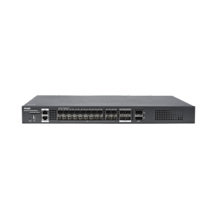 SWITCH DISTRIBUCIÓN DE FIBRA HASTA 23TBPS DE CAPACIDAD-Switches-RUIJIE-RG-S6120-20XS4VS2QXS-Bsai Seguridad & Controles