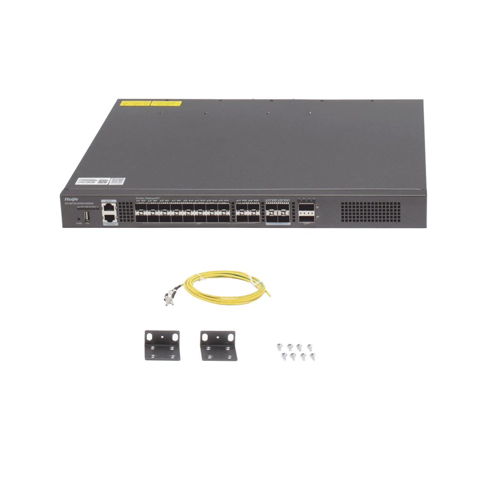 SWITCH DISTRIBUCIÓN DE FIBRA HASTA 23TBPS DE CAPACIDAD-Switches-RUIJIE-Bsai Seguridad & Controles