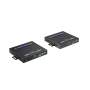 KIT EXTENSOR HDMI 4K@60HZ SOBRE IP GIGABIT / IPCOLOR / 100M EN CONEXIÓN UNO A UNO / SALIDA LOOP / IR BI-DIRECCIONAL / RS232 / ARC / CERO LATENCIA / SOPORTA CONEXIÓN UNO A MUCHOS/SWITCH EN CASCADA-Audio, Video y Voceo-EPCOM TITANIUM-Bsai Seguridad & Controles