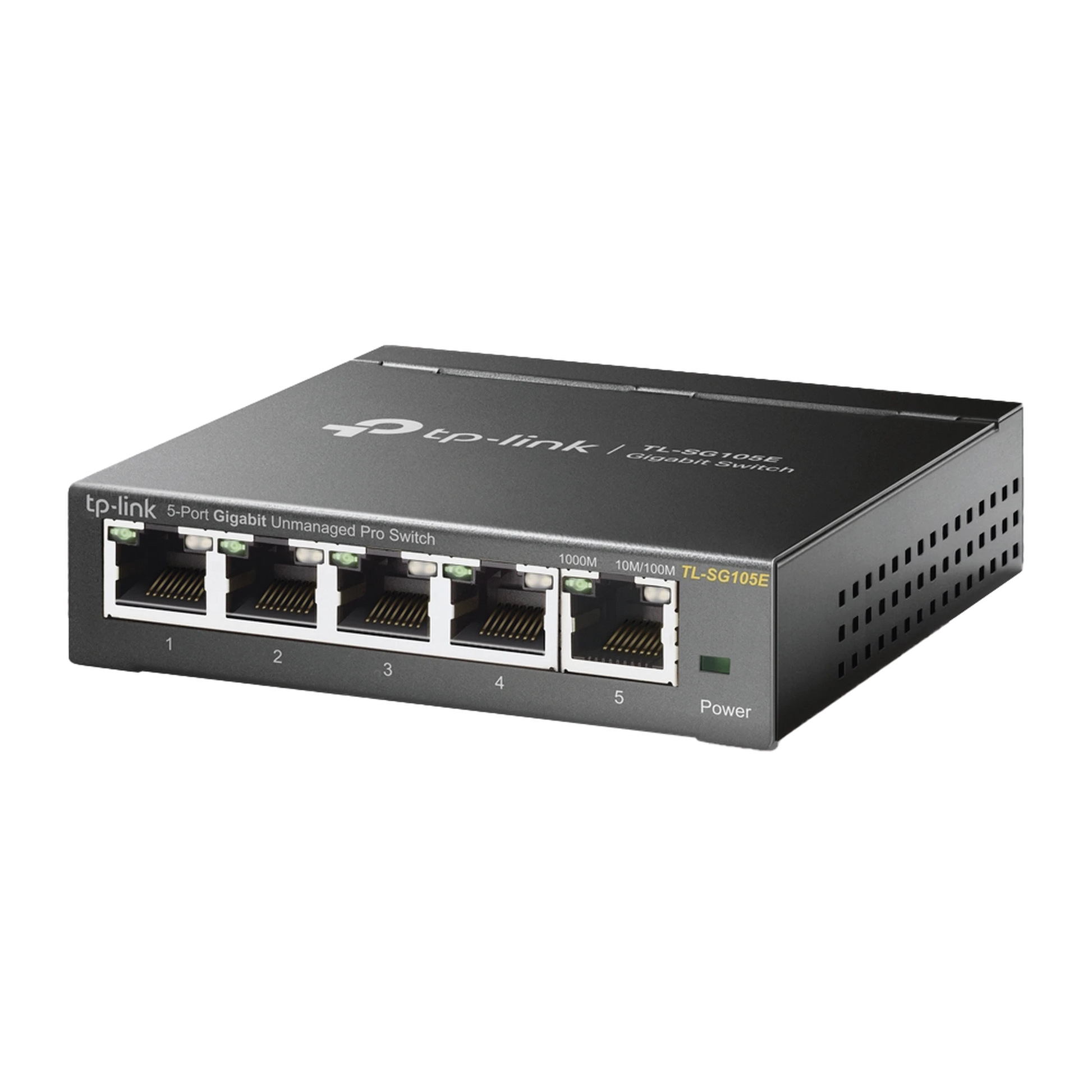 SWITCH ESCRITORIO EASY SMART DE 5 PUERTOS 10/100/1000 MBPS / IGMP PARA VIGILANCIA / CALIDAD EN EL SERVICIO (QOS) / GESTIÓN GUI-Networking-TP-LINK-Bsai Seguridad & Controles