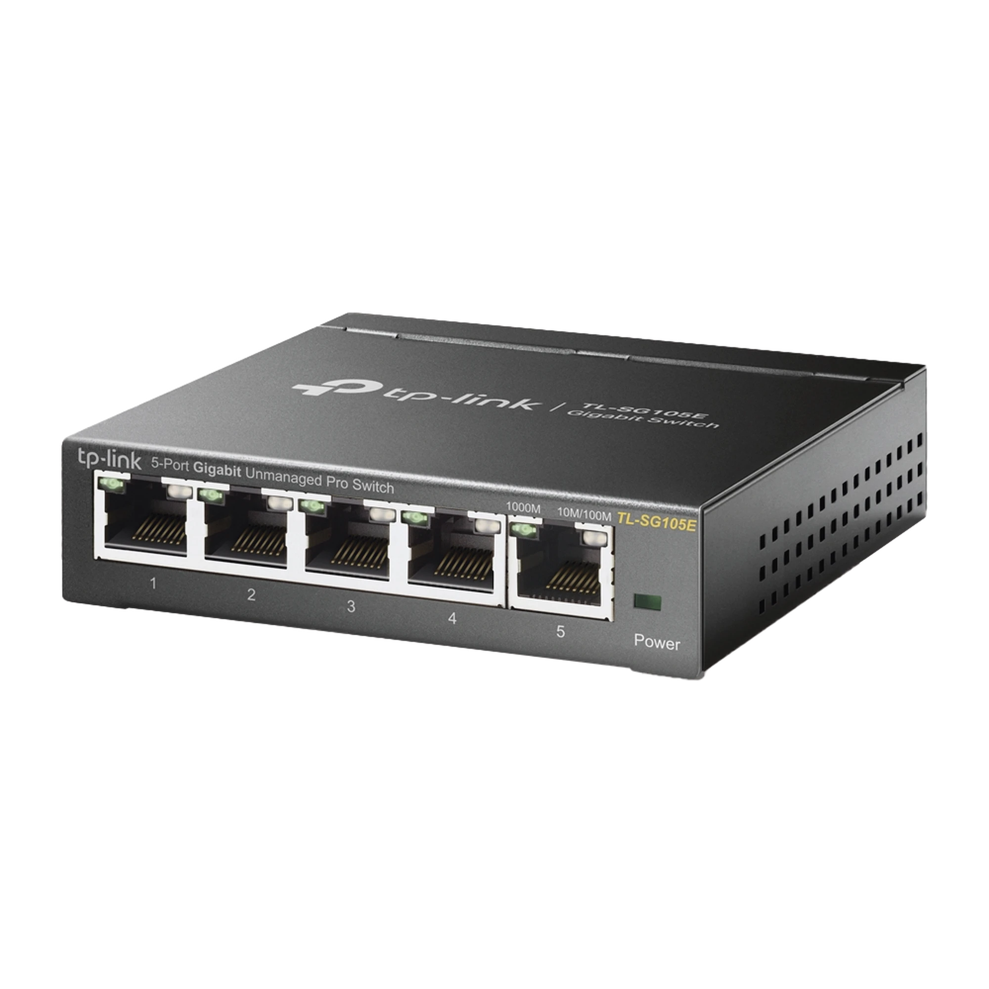 SWITCH ESCRITORIO EASY SMART DE 5 PUERTOS 10/100/1000 MBPS / IGMP PARA VIGILANCIA / CALIDAD EN EL SERVICIO (QOS) / GESTIÓN GUI-Networking-TP-LINK-Bsai Seguridad & Controles