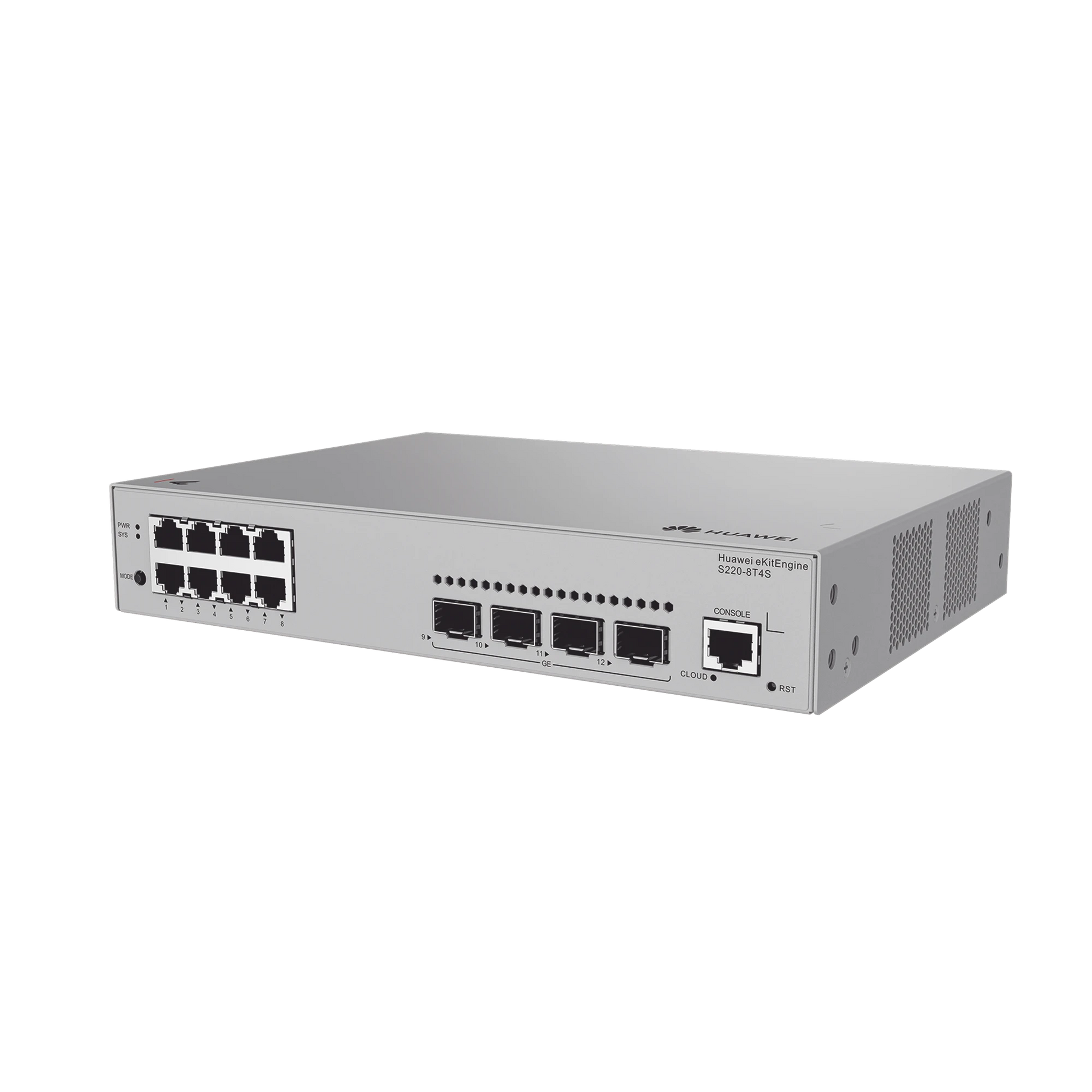 SWITCH GIGABIT ADMINISTRABLE CAPA 2 / 8 PUERTOS 10/100/1000 MBPS / 4 PUERTOS SFP UPLINK / ADMINISTRACIÓN NUBE GRATIS-Networking-HUAWEI-Bsai Seguridad & Controles