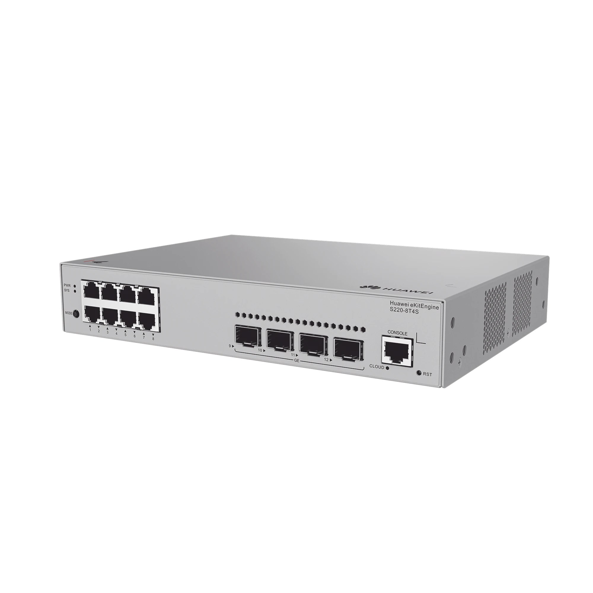 SWITCH GIGABIT ADMINISTRABLE CAPA 2 / 8 PUERTOS 10/100/1000 MBPS / 4 PUERTOS SFP UPLINK / ADMINISTRACIÓN NUBE GRATIS-Networking-HUAWEI-Bsai Seguridad & Controles