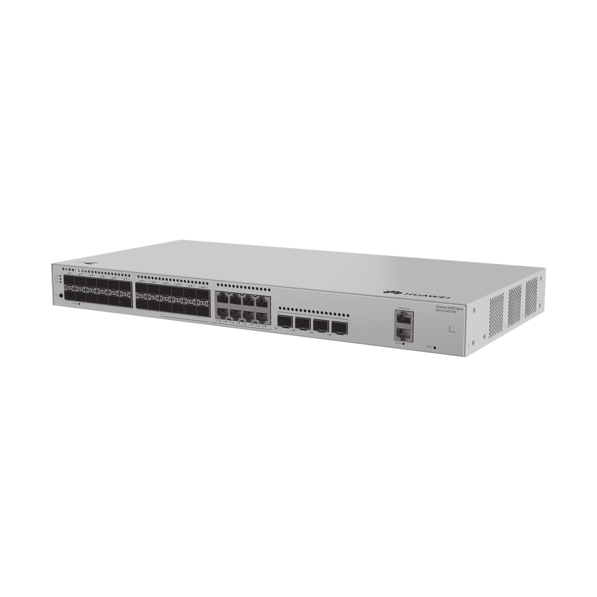 SWITCH GIGABIT ADMINISTRABLE CAPA 3 / 24 PUERTOS SFP / 8 PUERTOS 10/100/1000 MBPS (COMBO) / 4 PUERTOS SFP+ UPLINK / ISTACK /ADMINISTRACIÓN NUBE GRATIS-Networking-HUAWEI-Bsai Seguridad & Controles