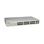 SWITCH GIGABIT WEBSMART DE 24 PUERTOS 10/100/1000 MBPS (4 X COMBO) + 4 PUERTOS GIGABIT SFP (COMBO)-Networking-ALLIED TELESIS-Bsai Seguridad & Controles