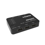 SWITCH HDMI 5X1 | 18GBPS | 4K@60HZ | YCBCR 4:4:4 | HDR, DOLBY VISION Y HLG | SOPORTE 3D | CONMUTACIÓN AUTOMÁTICA Y MANUAL | DISEÑO COMPACTO-ProAV-EPCOM PROAUDIO-EPC-B51-Bsai Seguridad & Controles