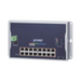 SWITCH INDUSTRIAL ADMINISTRABLE CAPA 2 DE PARED,16 PUERTOS POE 802.3AT GIGABIT Y 2 PUERTOS SFP-Networking-PLANET-WGS-4215-16P2S-Bsai Seguridad & Controles